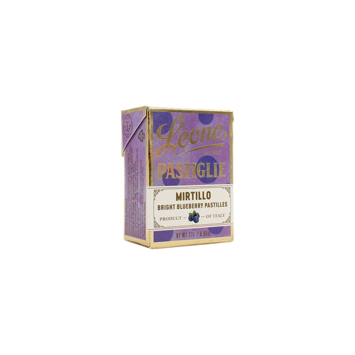 LEONE PASTIGLIE MIRTILLO 27 GR