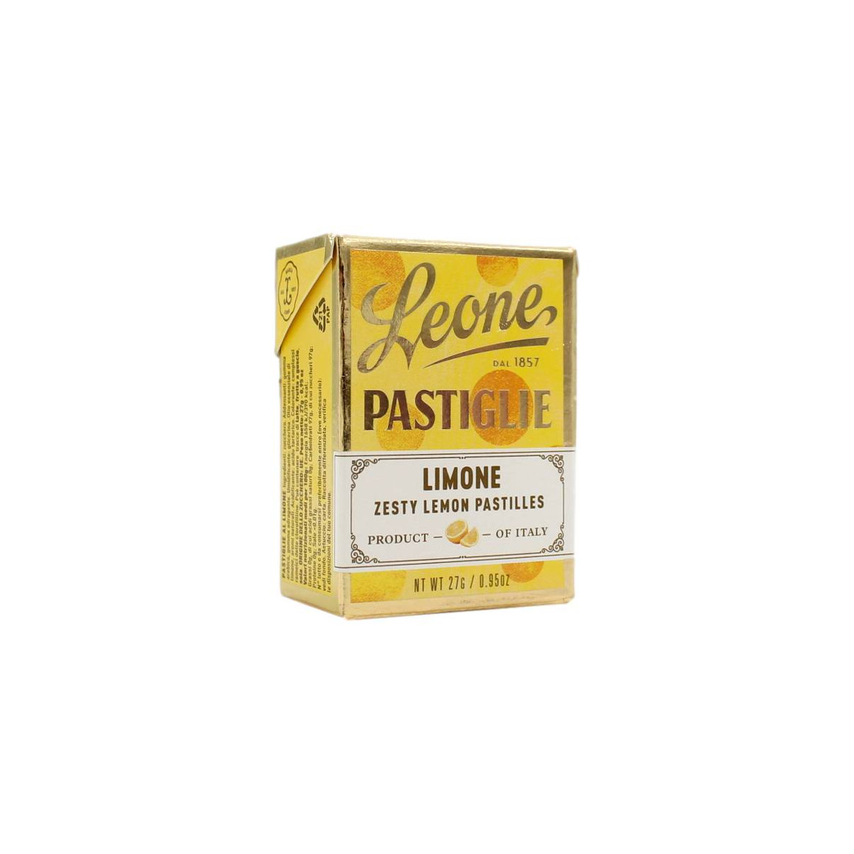 LEONE PASTIGLIE LIMONE 27 GR