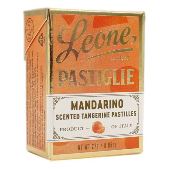 LEONE PASTIGLIE MANDARINO 27 GR