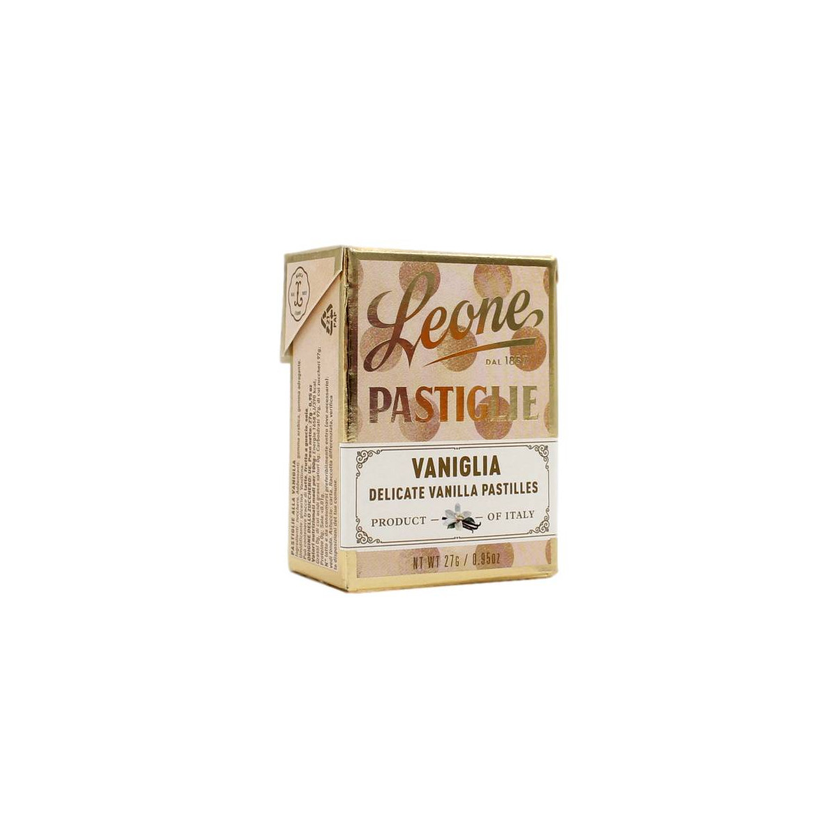 LEONE PASTIGLIE VANIGLIA 27 GR