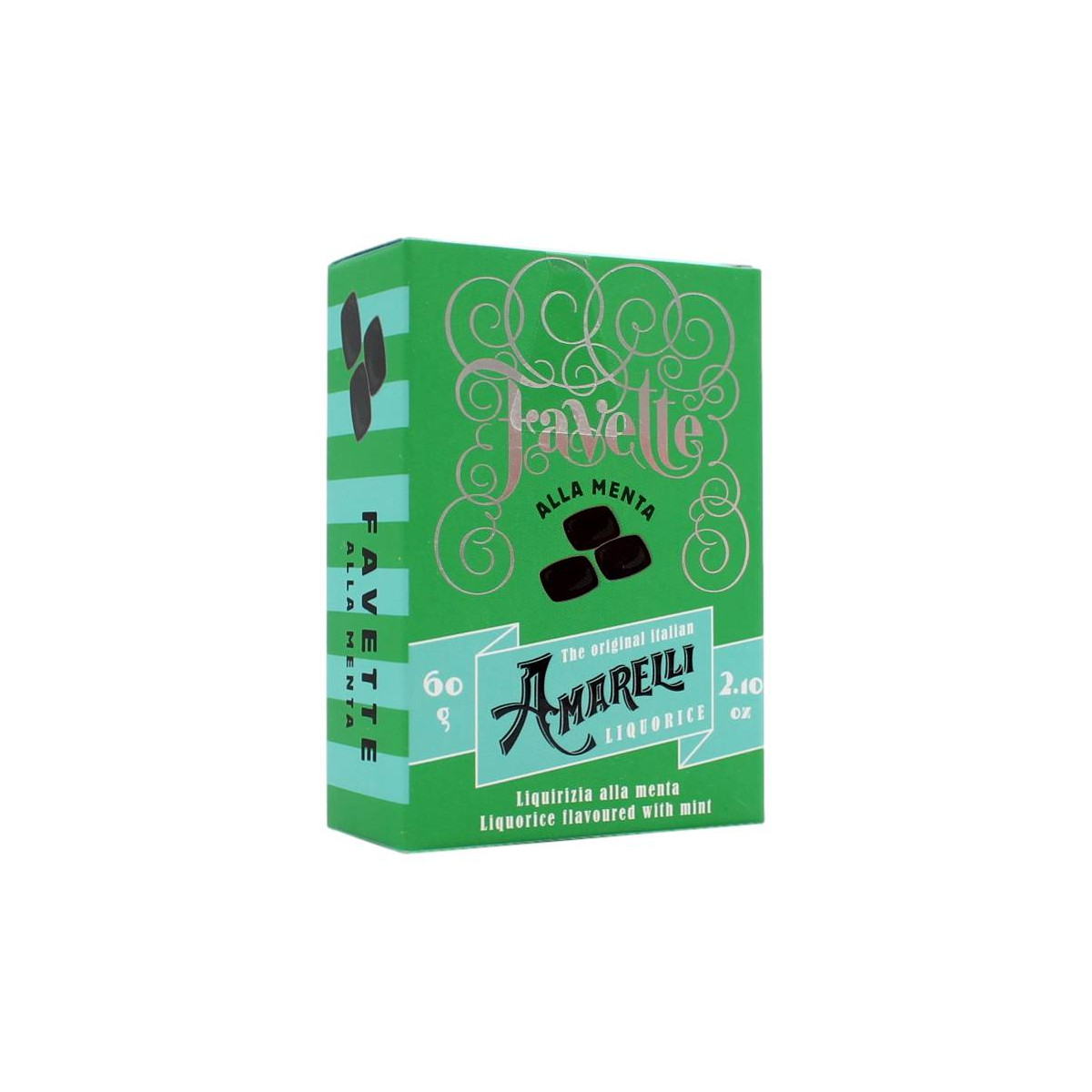 AMARELLI FAVETTE DI LIQUIRIZIA ALLA MENTA 60 GR