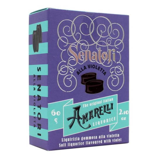 AMARELLI SENATORI DI LIQUIRIZIA GOMMOSA ALLA VIOLETTA 60 GR