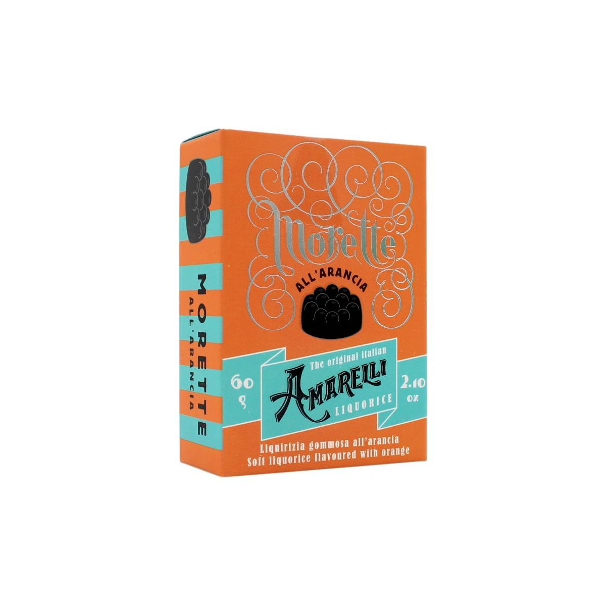 AMARELLI MORETTE DI LIQUIRIZIA GOMMOSA ALL'ARANCIA 60 GR