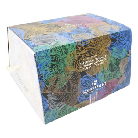 BONFISSUTO COLOMBA ARTIGIANALE AL CARAMELLO SALATO CON SALE DI MOZIA 1 KG
