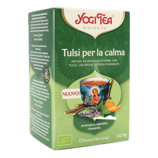 YOGI TEA TULSI PER LA CALMA 17 BUSTINE 34 GR