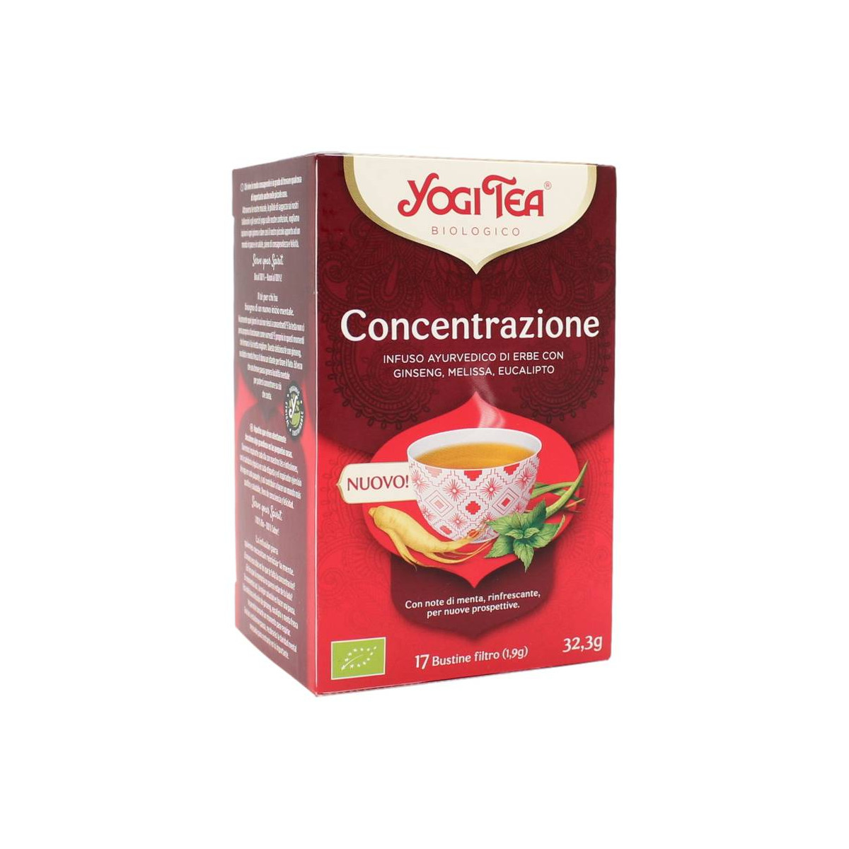YOGI TEA CONCENTRAZIONE 17 BUSTINE 32.3 GR
