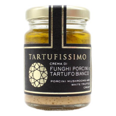 TARTUFISSIMO CREMA DI FUNGHI PORCINI E TARTUFO BIANCO 80 GR