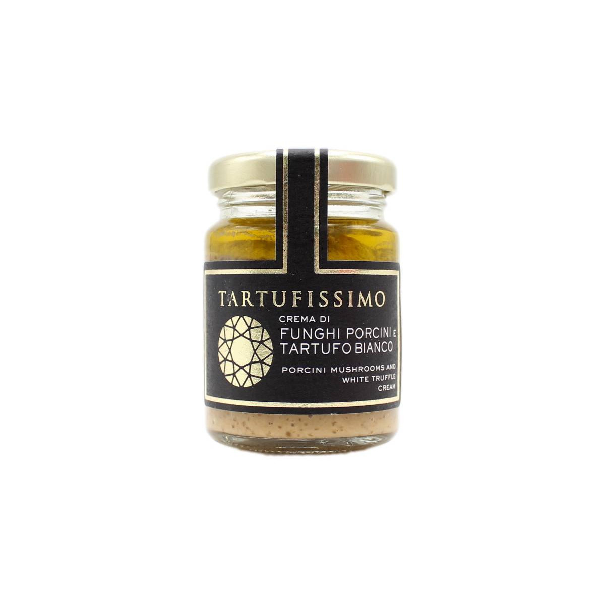 TARTUFISSIMO CREMA DI FUNGHI PORCINI E TARTUFO BIANCO 80 GR