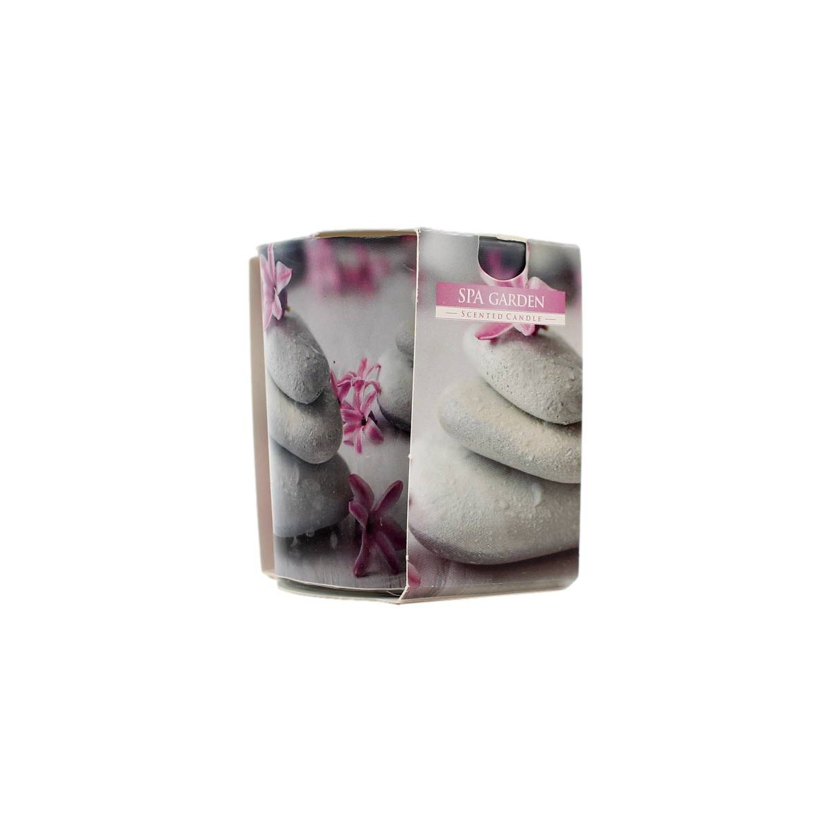 AURA CANDLES CANDELA PROFUMATA GIARDINO SPA 22 ORE 100 GR