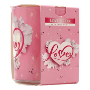 AURA CANDLES CANDELA PROFUMATA LETTERA D'AMORE 22 ORE 100 GR