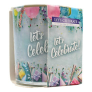 AURA CANDLES CANDELA PROFUMATA LET'S CELEBRATE 22 ORE 100 GR