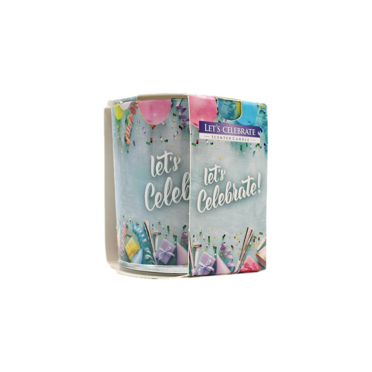AURA CANDLES CANDELA PROFUMATA LET'S CELEBRATE 22 ORE 100 GR