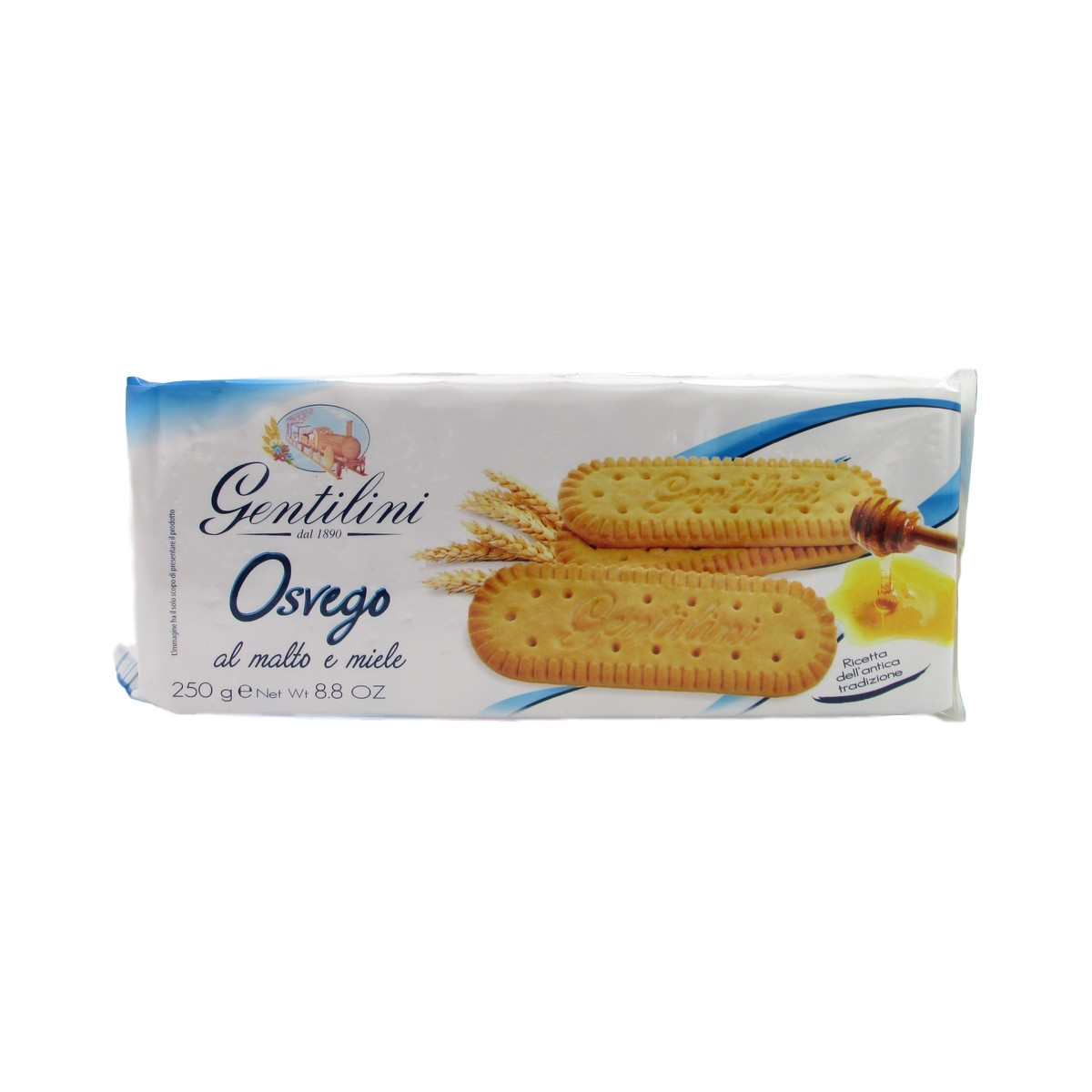 GENTILINI OSVEGO AL MALTO E MIELE 250 GR