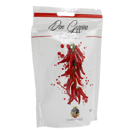 CASATA DEL LAGO DON GEPPINO SCAGLIE DI PEPERONI CRUSCHI FRITTE IN OLIO EXTRAVERGINE DI OLIVA 15 GR