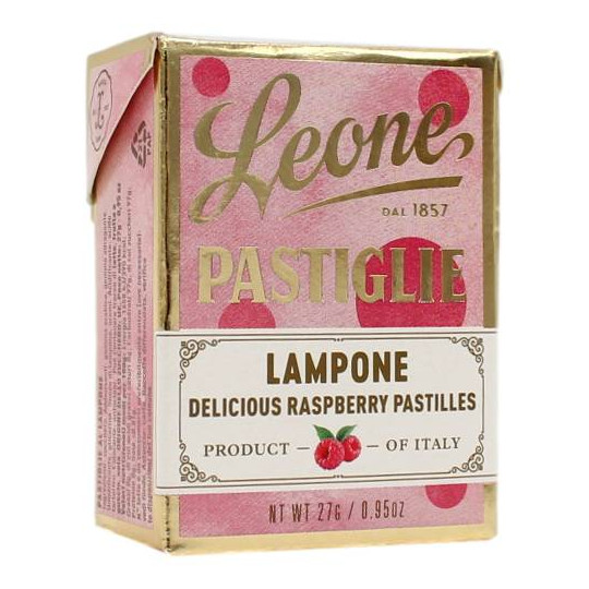 LEONE PASTIGLIE LAMPONE 27 GR