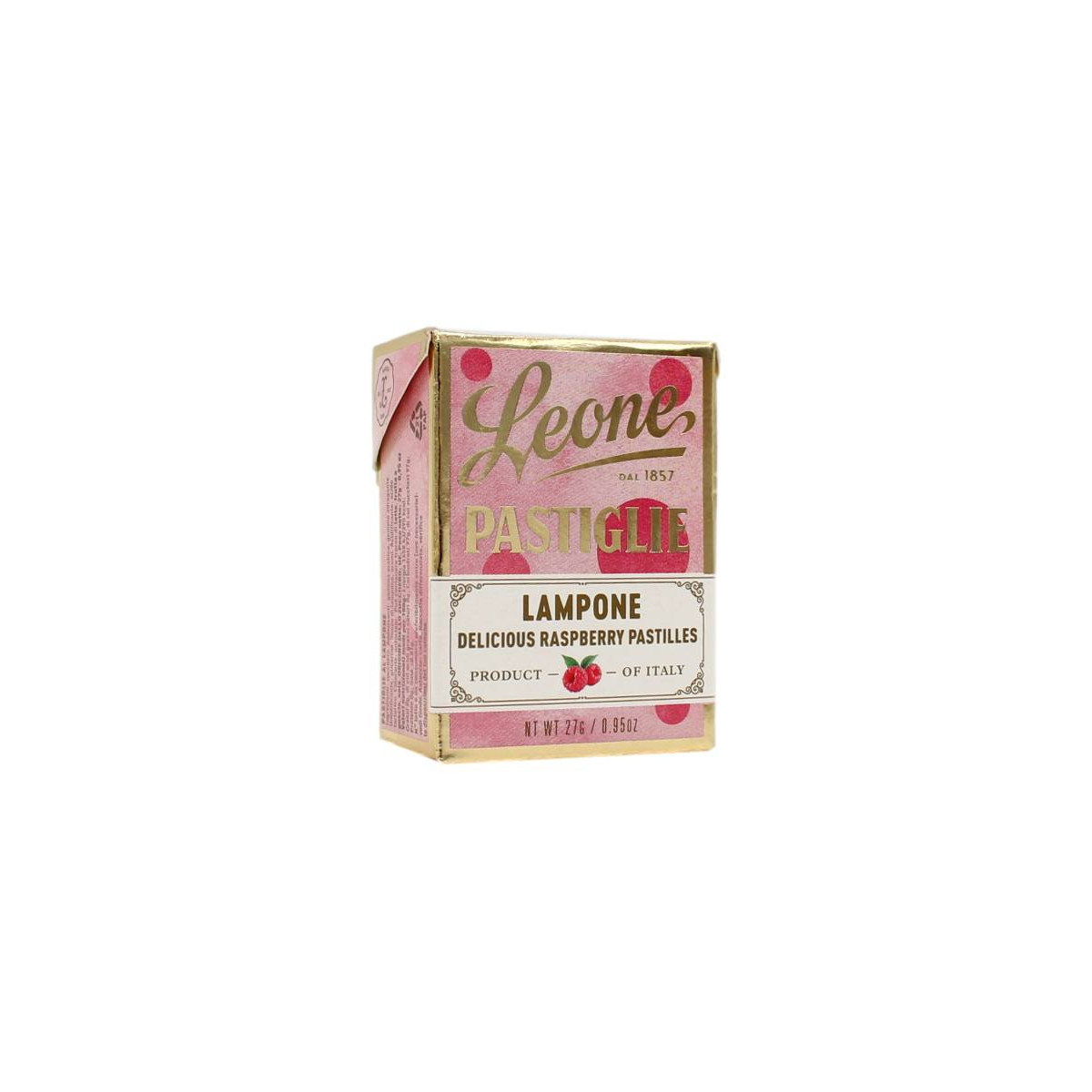 LEONE PASTIGLIE LAMPONE 27 GR