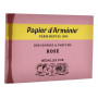 PAPIER D'ARMENIE DESODORISE & PARFUME ROSE 36 PZ