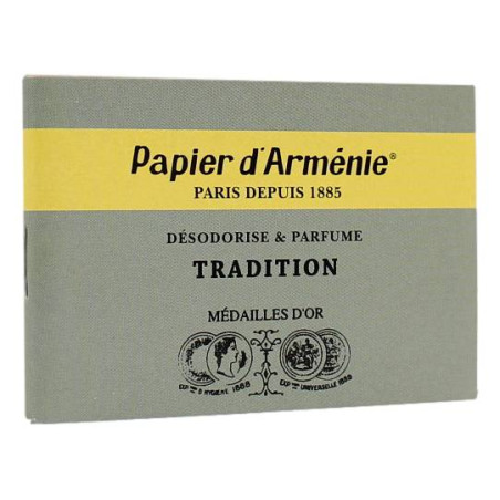 PAPIER D'ARMENIE DESODORISE & PARFUME TRADITION 36 PZ