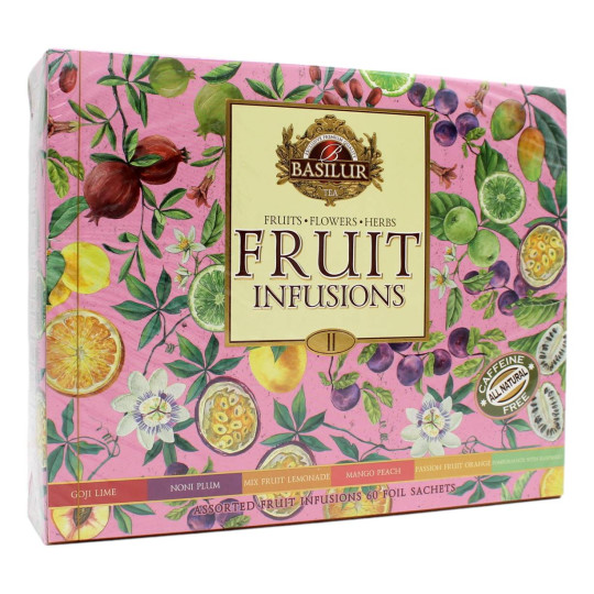 BASILUR INFUSIONI DI FRUTTA ASSORTITE TIPO II 60 FILTRI 120 GR