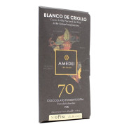 AMEDEI BLANCO DE CRIOLLO TAVOLETTA FONDENTE EXTRA 70% 50 GR