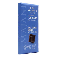 MAJANI TAVOLETTA FONDENTE SENZA ZUCCHERI AGGIUNTI 100 GR