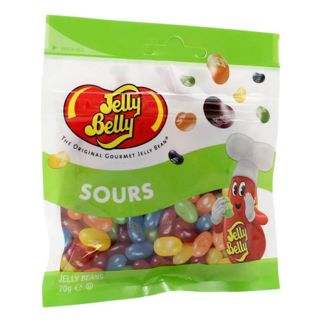 JELLY BELLY CARAMELLE SOURS GUSTI ASSORTITI 70 GR