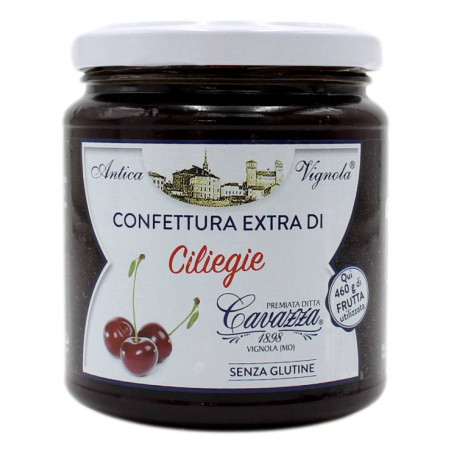 CAVAZZA 1898 CONFETTURA EXTRA DI CILIEGIE 370 GR