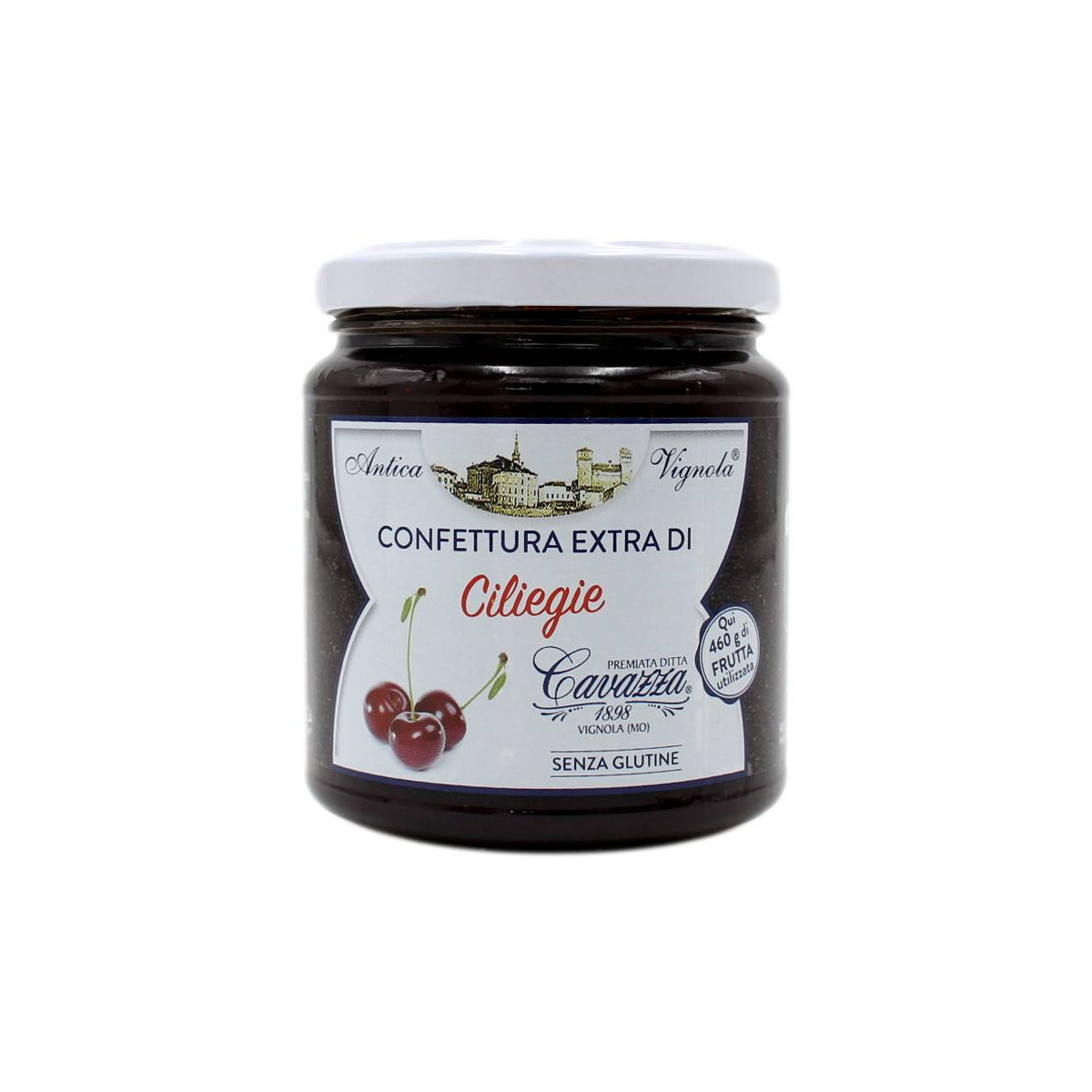 CAVAZZA 1898 CONFETTURA EXTRA DI CILIEGIE 370 GR