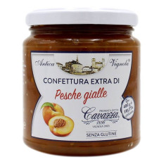 CAVAZZA 1898 CONFETTURA EXTRA DI PESCHE GIALLE 370 GR