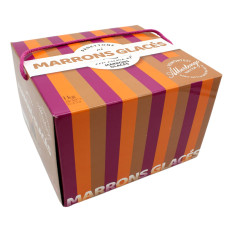 ALBERTENGO PANETTONE AI MARRONS GLACES CON CREMA AL MARRONS GLACES ASTUCCIO 1 KG
