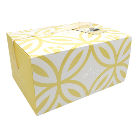 BONFISSUTO PANETTONE TORRONE DI SICILIA CON CREMA AL TORRONE DI SICILIA 1 KG