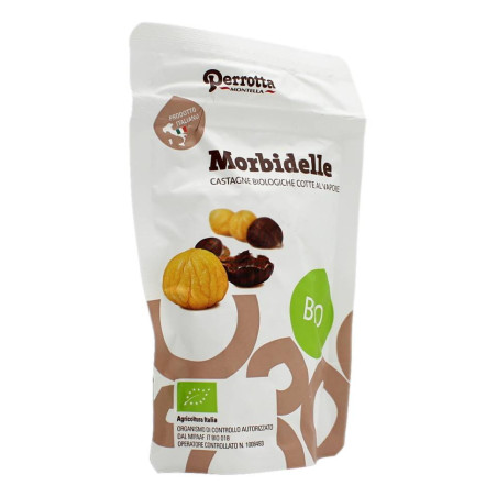 PERROTTA MORBIDELLE CASTAGNE BIOLOGICHE COTTE AL VAPORE 50 GR
