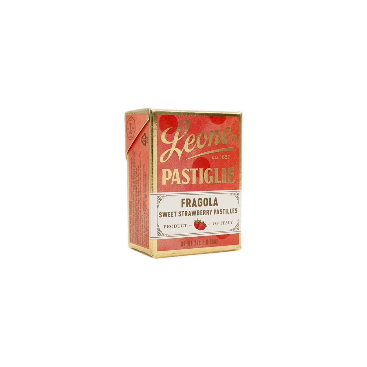 LEONE PASTIGLIE FRAGOLA 27 GR