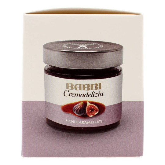 crema spalmabile BABBI CREMADELIZIA FICHI CARAMELLATI 270 GR