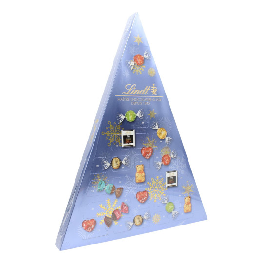 LINDT CALENDARIO DELL'AVVENTO PIRAMIDE 332 GR