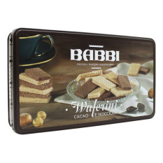 BABBI PICCOLI PIACERI WAFERINI CACAO E NOCCIOLA 250 GR