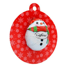 CAFFAREL ADDOBBO DI CIOCCOLATO A FORMA DI PUPAZZO DI NEVE 10 GR