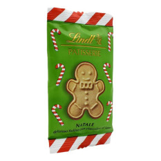 LINDT PATISSERIE OMINO DI FROLLA CON CIOCCOLATO AL LATTE 16 GR