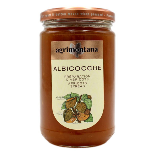 AGRIMONTANA CONFETTURA EXTRA DI ALBICOCCHE 330 GR