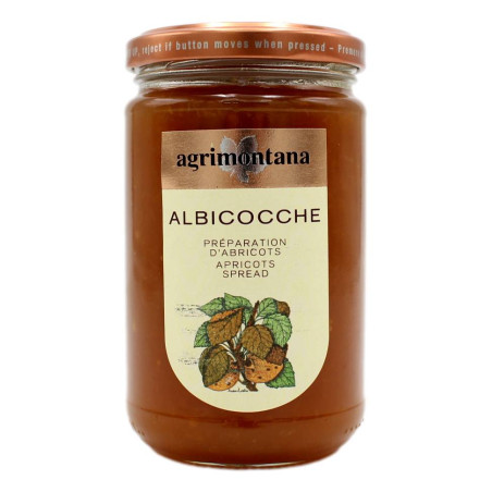 AGRIMONTANA CONFETTURA EXTRA DI ALBICOCCHE 330 GR