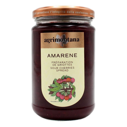 AGRIMONTANA CONFETTURA EXTRA DI AMARENE 330 GR