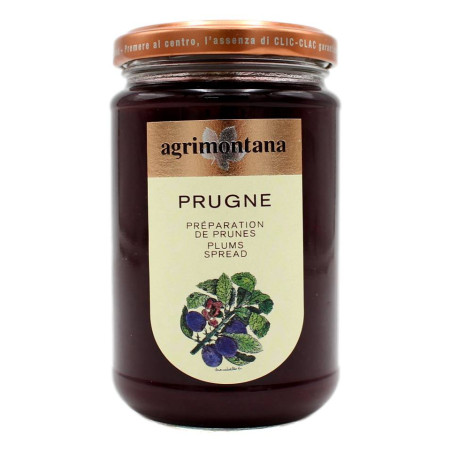 AGRIMONTANA CONFETTURA EXTRA DI PRUGNE 330 GR