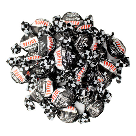 WALKER'S LIQUORICE TOFFEE 100 GR