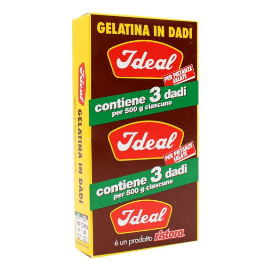 IDEAL GELATINA IN DADI 3 PZ 75 GR