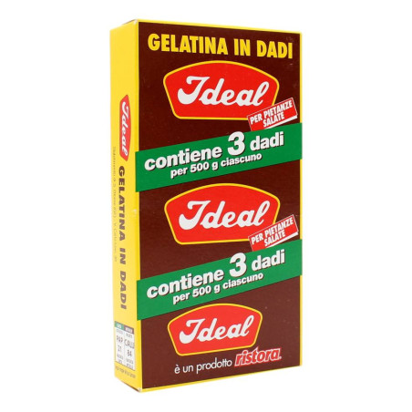 IDEAL GELATINA IN DADI 3 PZ 75 GR