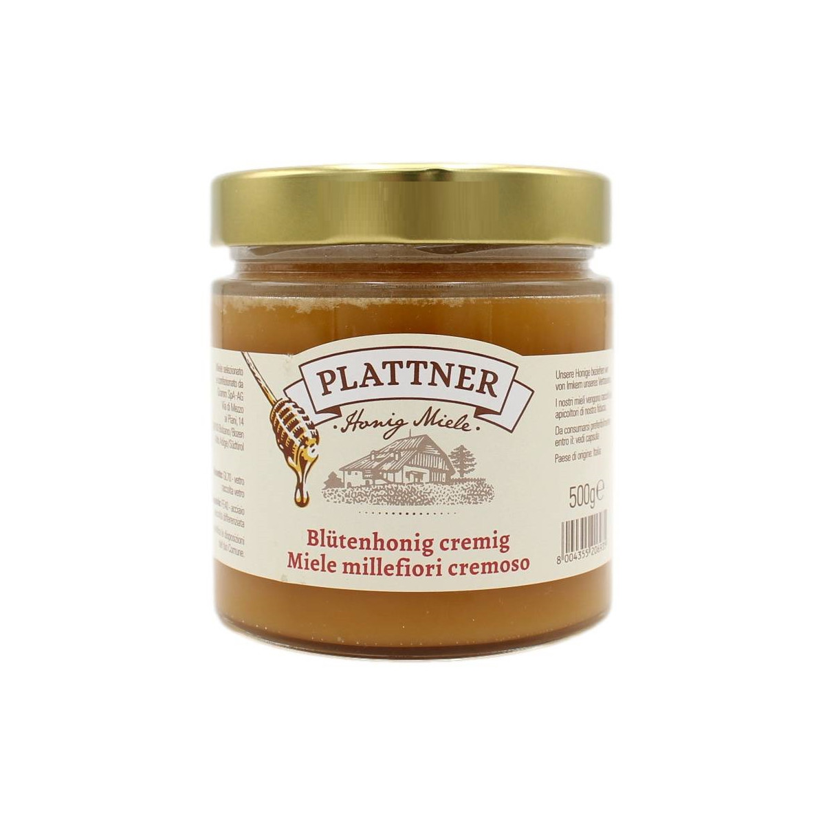 PLATTNER MIELE DI MILLEFIORI CREMOSO 500 GR