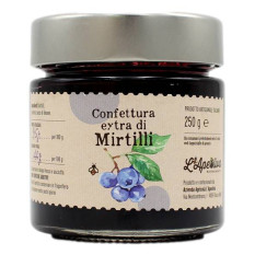 L'APEOLIVA CONFETTURA EXTRA DI MIRTILLI 250 GR