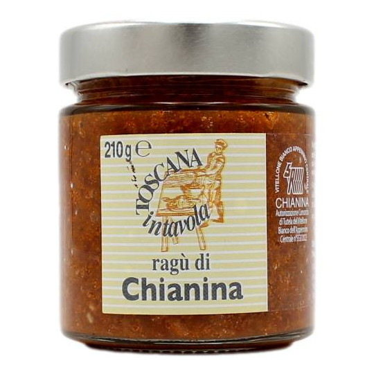 TOSCANA IN TAVOLA RAGU' DI CHIANINA 210 GR