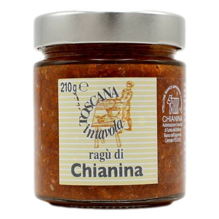 TOSCANA IN TAVOLA RAGU' DI CHIANINA 210 GR