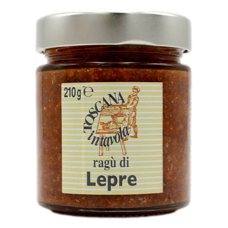 TOSCANA IN TAVOLA RAGU' DI LEPRE 210 GR